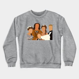 Dr Quinn Wedding day photo Crewneck Sweatshirt